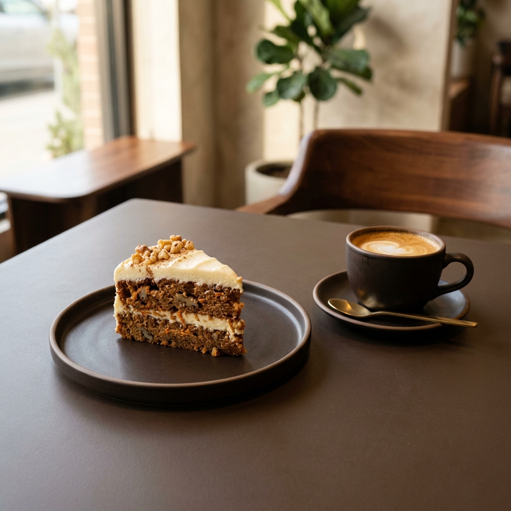 Kaffee und frischer Kuchen